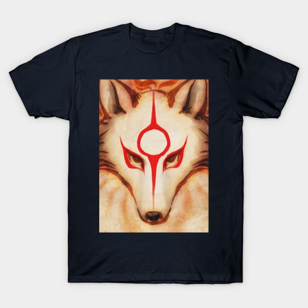 Okami T-Shirt by mcashe_art